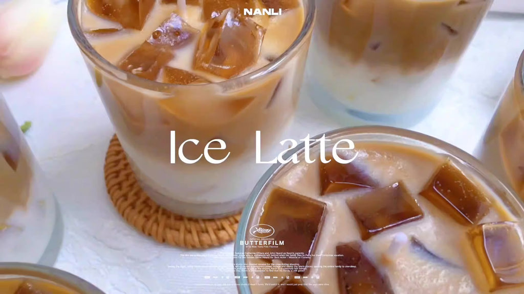 BELIVYA Iced Latte Aromatherapy Candle Gift Box