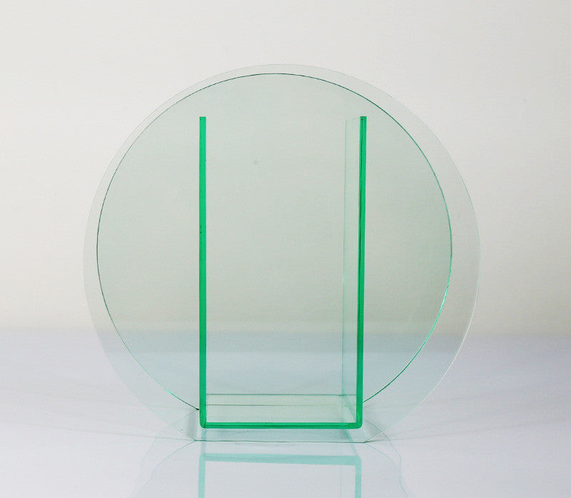 BELIVYA: Abstract Colorful Acrylic Art Vase