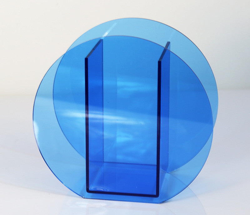 BELIVYA: Abstract Colorful Acrylic Art Vase