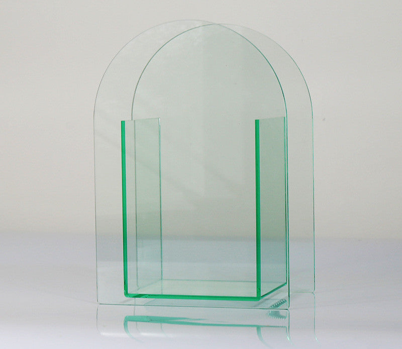 BELIVYA: Abstract Colorful Acrylic Art Vase