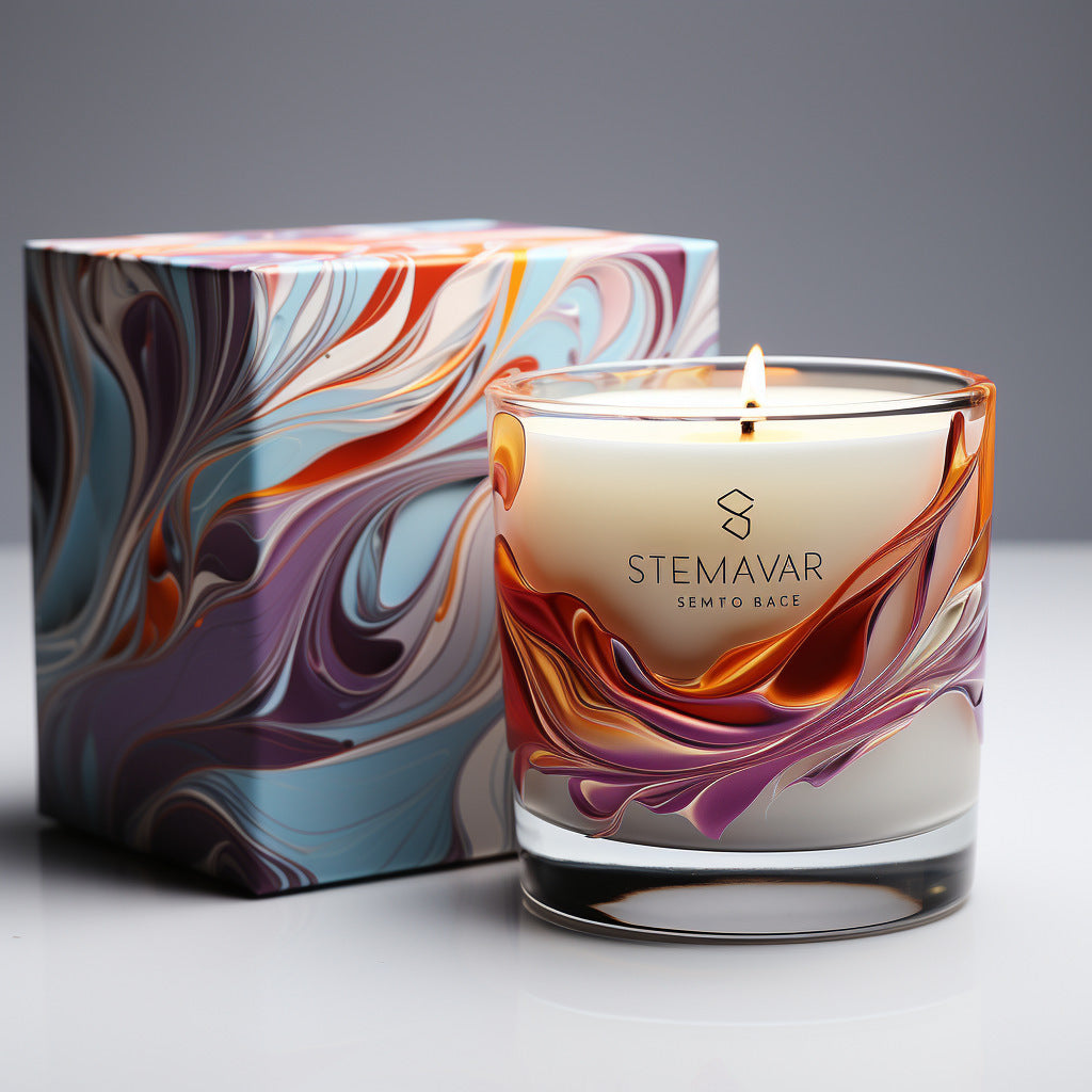 BELIVYA Long-Lasting Aromatherapy Candle – Cylindrical Scented Candle for Home Fragrance & Relaxation