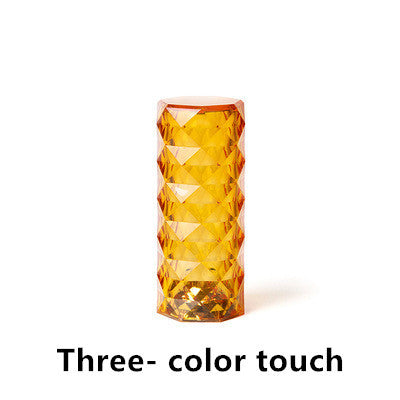 BELIVYA Diamond Crystal Rose Projector Lamp - Nordic Touch Dimming Atmosphere Light